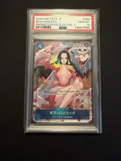 Boa Hancock P-066 Promotion Pack EX Vol. 2 One Piece Card Game Japanese - PSA 10 - Image 1