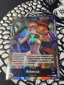 Rebecca Alt Art Leader One Piece Card Game Kingdoms Of Intrigue OP04-039 NM Eng - Image 1