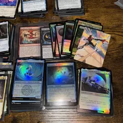 MTG Rare Assorted Card Lot 200 Cards NM ( Besides 9 Vintage Cards - Foils, Rares - Image 2