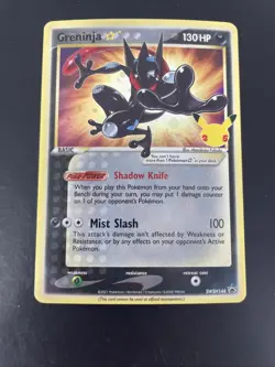 Greninja SWSH144 Promo Holo Pokemon Trading Card - Image 1