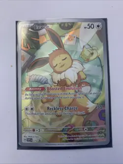 Eevee Prismatic Evolutions Scarlet & Violet Promo Card Holo 173/189 - Image 1