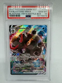 Blastoise VMAX SWSH103 SWSH: Sword & Shield Promo Cards Holo PSA 10 - Image 1