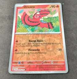 Pokemon Surging Sparks Oricorio Reverse Holo Common Card 026/191 NM - Image 1
