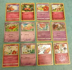 FLABEBE, FLOETTE, & FLORGES BUNDLE OF POKEMON CARDS - Image 1