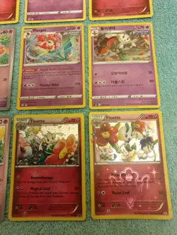 FLABEBE, FLOETTE, & FLORGES BUNDLE OF POKEMON CARDS - Image 5
