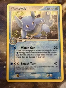 Wartortle 50/112 NM/MINT Non Holo Pokemon Card EX Fire Red Leaf Green GRADEABLE - Image 1