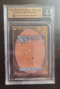 1993 MTG Magic The Gathering ALPHA Island V1 Beckett BGS 9.5 GEM MINT FREE SHIP - Image 2