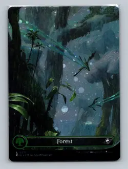 1x Galaxy FOIL Forest (0371) Edge of Eternities EOE MTG Magic NM - Image 1