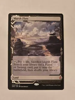 Marsh Flats - Zendikar Rising Expedition - Near Mint Condition - MTG - Image 1