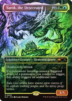 1X NM Yarok, the Desecrated Foil Secret Lair: An Encyclopedia of Magic - Image 1