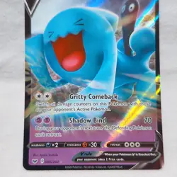 Wobbuffet V 086/202 Swsh01: Sword & Shield Ultra Rare Holo Pokemon TCG - Image 2
