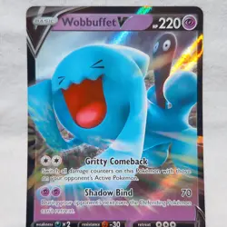 Wobbuffet V 086/202 Swsh01: Sword & Shield Ultra Rare Holo Pokemon TCG - Image 3