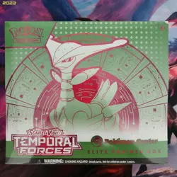 Pokemon Center Elite Trainer Box ETB Temporal Forces Iron Thorns Set of 2 Sealed - Image 3