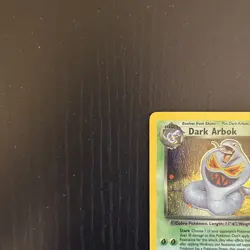 Dark Arbok 2/82 Pokemon TCG Team Rocket Holo - Image 3