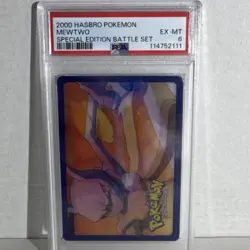 Pokemon Hasbro Mewtwo Special Edition Battle Set 6 English 2000 PSA 6 - Image 1