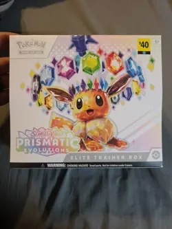 Pokemon TCG Scarlet Violet Prismatic Evolutions Elite Trainer Box ETB New Sealed - Image 1