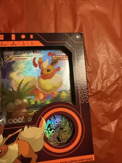 Pokemon TCG: Flareon VMAX Premium Collection Box New Sealed Box - Image 4