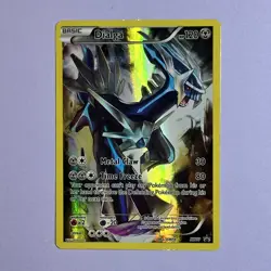 Dialga XY77 Full Art Holo Ultra Rare Black Star Promo Pokemon - Ungraded LP - Image 1