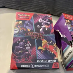 Pokemon Destined Rivals Booster Bundle Lot Of 2 - Image 2