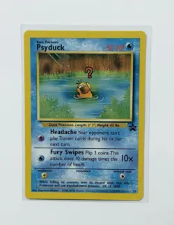 Vintage Pokemon Psyduck WOTC Black Star Promo #20 RAW - Image 1