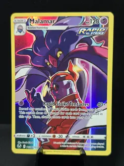 Pokemon Malamar TG06/TG30 Trainer Gallery Silver Tempest Ultra Rare Near Mint - Image 1