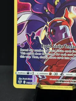 Pokemon Malamar TG06/TG30 Trainer Gallery Silver Tempest Ultra Rare Near Mint - Image 5