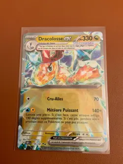 Carte Pokemon DRACOLOSSE 159/197 EX EV3 Ecarlate et Violet OBF FR NEUF - Image 1