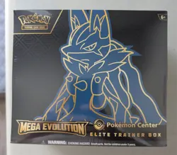 Pokemon Mega Evolution Pokemon Center Elite Trainer Box ETB Sealed New - Image 1