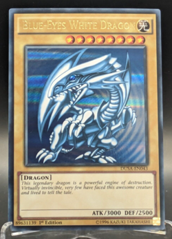 Blue-eyes white Dragon DUSA-EN043 1st Edition Yugioh Duelist Saga Yu-gi-oh - Image 2