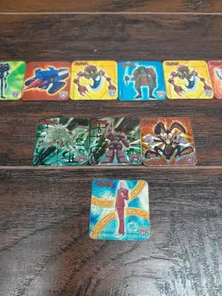 (13+1) 1996 Lot Holographic Hologram Yu-Gi-Oh! Staks Magnets by Panini Yugioh - Image 2