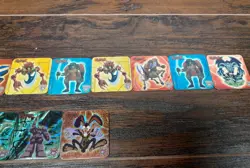(13+1) 1996 Lot Holographic Hologram Yu-Gi-Oh! Staks Magnets by Panini Yugioh - Image 4