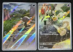 Pokemon TCG Illustration Rare Cards Lot Of 4 - Image 3