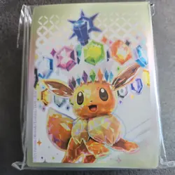 Pokemon TCG Prismatic Evolutions Eevee Card Sleeves - Pack Of 65 - Image 1