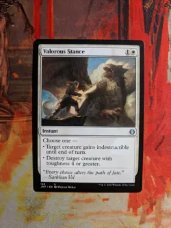 MTG Card : Valorous Stance - Image 1