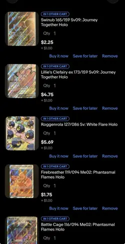 Custom Order Pokemon Cards - Image 1