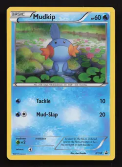 Pokemon TCG Mudkip TCG Promo XY38 Holo Card (MP) - Image 1