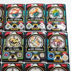 Japanese Pokemon Bandai Sealdass 1997 Set of 24 Sticker Cards - Image 4