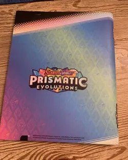 Pokemon Prismatic Evolutions Card Binder - Image 2