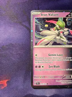 Iron Valiant - (Cosmos Holo) Uncommon Miscellaneous Cards & Products 079/162 NM - Image 4