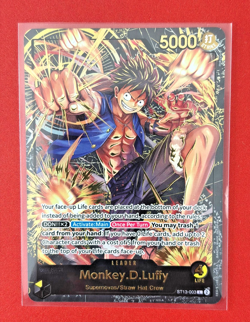 Monkey D. Luffy PREMIUM CARD COLLECTION LEADER COLLECTION ST13-003 Textured - Image 1