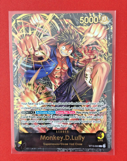 Monkey D. Luffy PREMIUM CARD COLLECTION LEADER COLLECTION ST13-003 Textured - Image 2