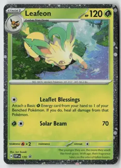 Leafeon - (Cosmos Holo) 170 - SV: Scarlet & Violet Promo Cards Holo - PTCG - Image 1