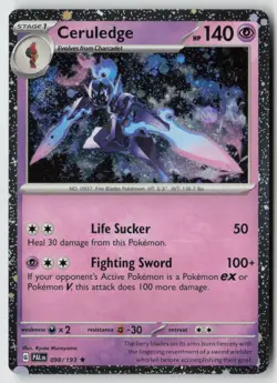 Ceruledge - (Cosmos Holo) 098/193 - Miscellaneous Cards & Products Holo - PTCG - Image 1