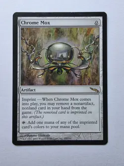 Chrome Mox - Mirrodin - Magic the Gathering - Regular - Light Play - Image 1