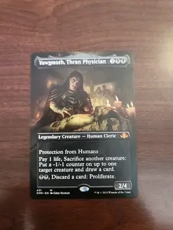 MTG Yawgmoth, Thran Physician Dominaria Remastered Borderless M/NM - Image 1
