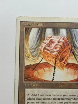 Mana Vault Revised Edition Rare DMG -MTG Magic The Gathering - Image 3