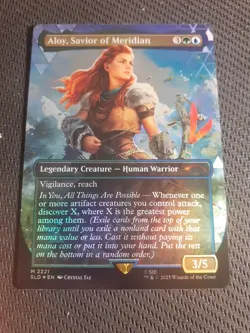 Aloy, Savior of Meridian Foil 2221 Horizon: Into the Forbidden West Secret Lair - Image 1