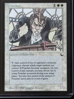 Magic the Gathering Preacher - Image 2