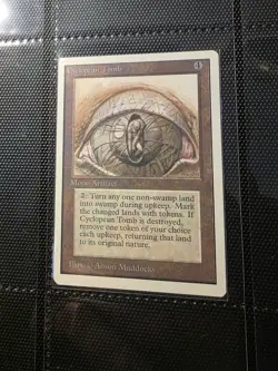 Mtg Unlimited Cyclopean Tomb NM Old School Reserved List Magic The Gathering - Image 3