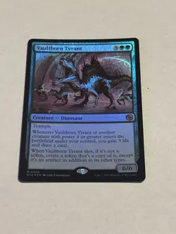 Vaultborn Tyrant - Outlaws of Thunder Junction: The Big Score (BIG) MTG Foil - Image 1
